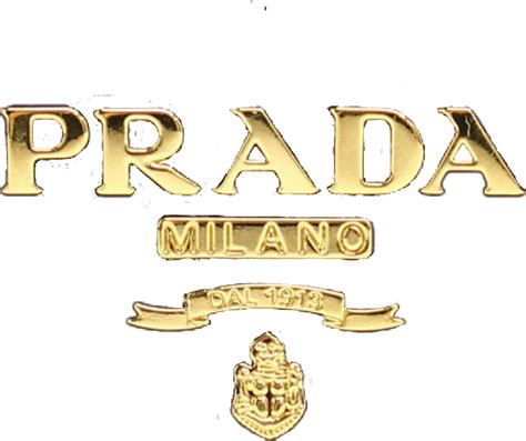 Prada logo sticker